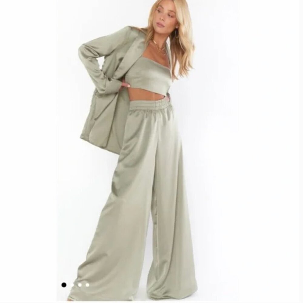 Show Me Your Mumu Irwin Pants in Moss